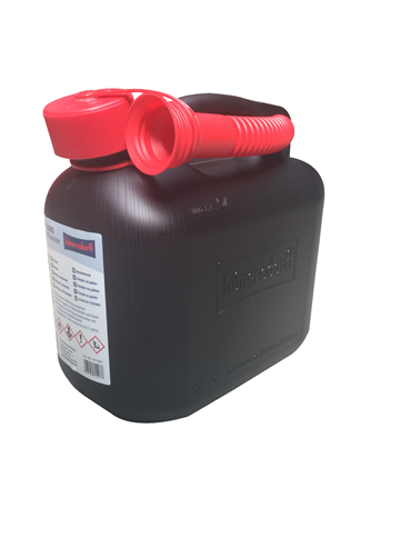 jerrycan 5l plastic zwart