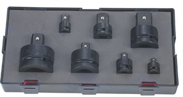 Slagmoer adaptor set - ball type - 7dlg