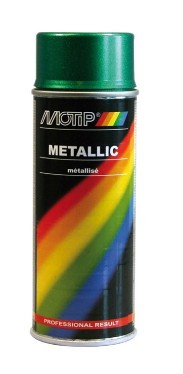 MOTIP METALLIC LAK GROEN 400ML (1ST)