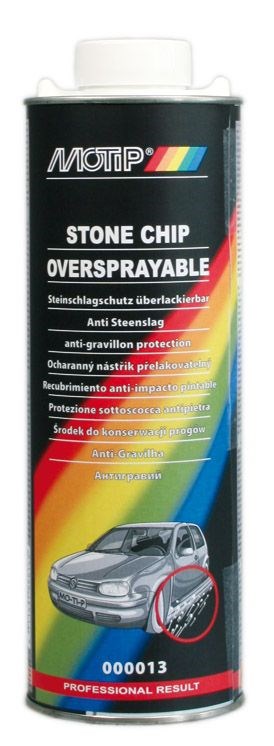 MOTIP UNDERCOATING ANTI STEENSLAG WIT ONDERSCHROEFBUS 1000ML (1ST)