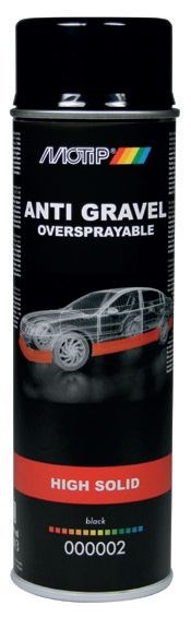 MOTIP UNDERCOATING ANTI STEENSLAG ZWART 500ML (1ST)