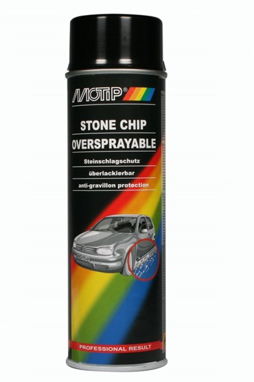 MOTIP UNDERCOATING ANTI STEENSLAG ZWART 500ML (1ST)