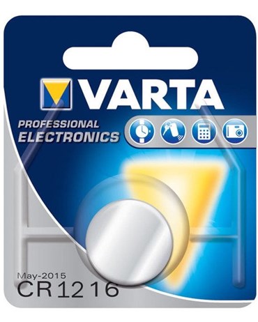 VARTA PRO 3V LITHIUM KNOOPCEL CR1216 BLISTER (1ST