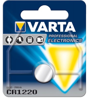 VARTA PRO 3V LITHIUM KNOOPCEL CR1220 BLISTER (1ST)