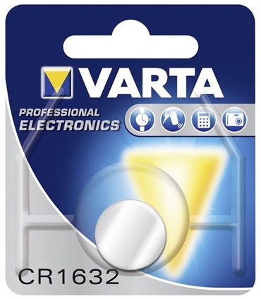 VARTA PRO 3V LITHIUM KNOOPCEL CR1632 BLISTER (1ST)